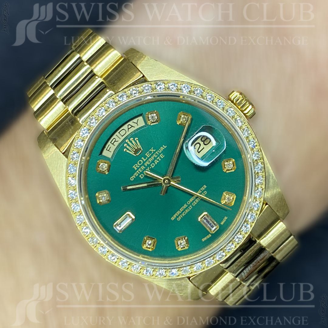 Rolex Day-Date 36mm 18038 - Swiss Watch 