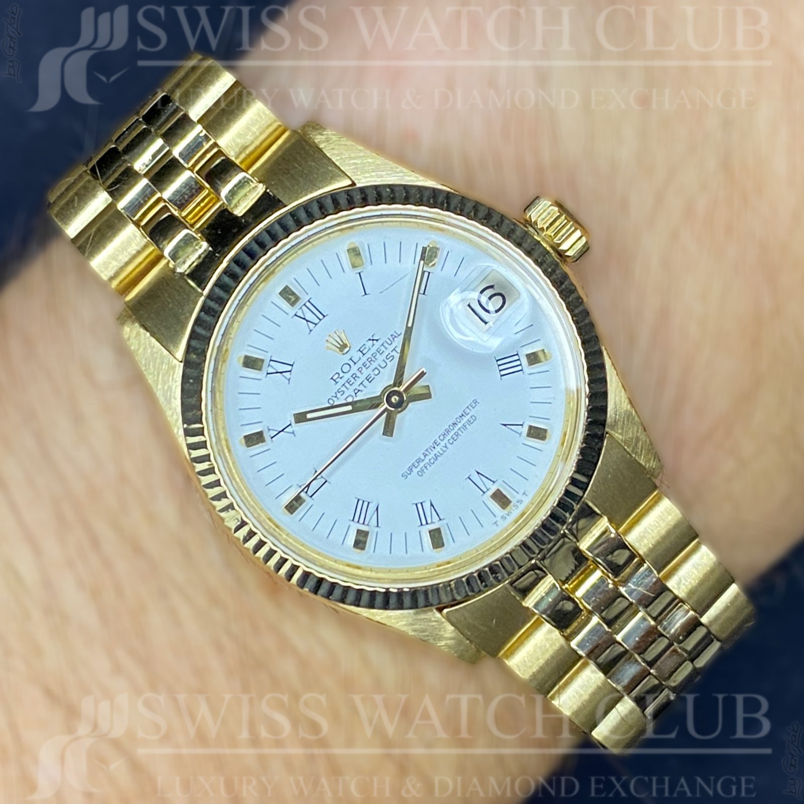 Rolex Datejust 31mm 6827 Swiss Watch Club