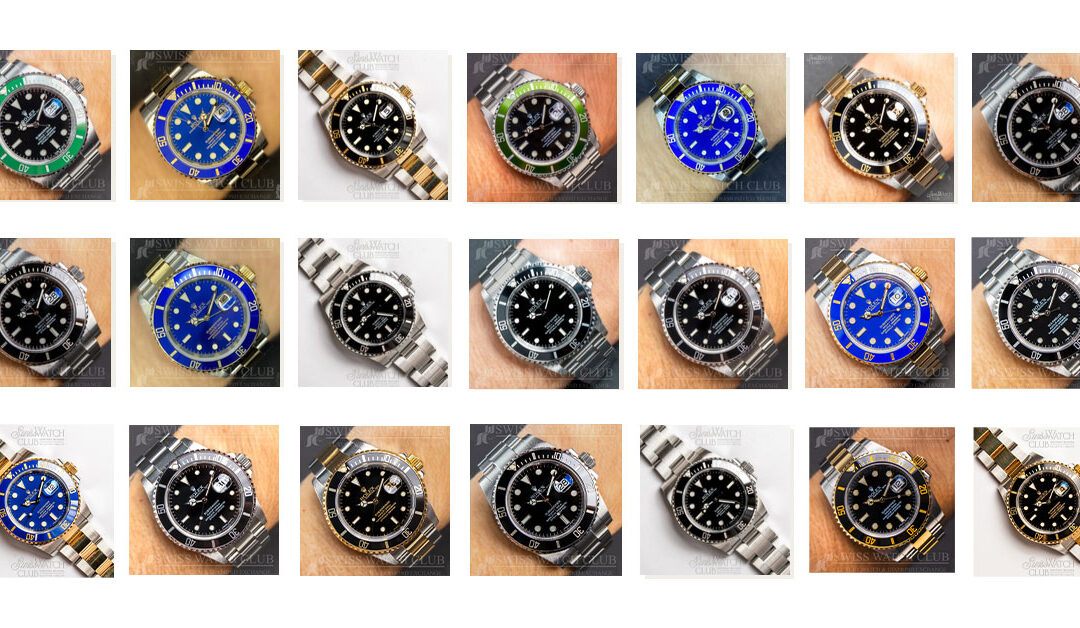 The evolution of the Rolex Submariner